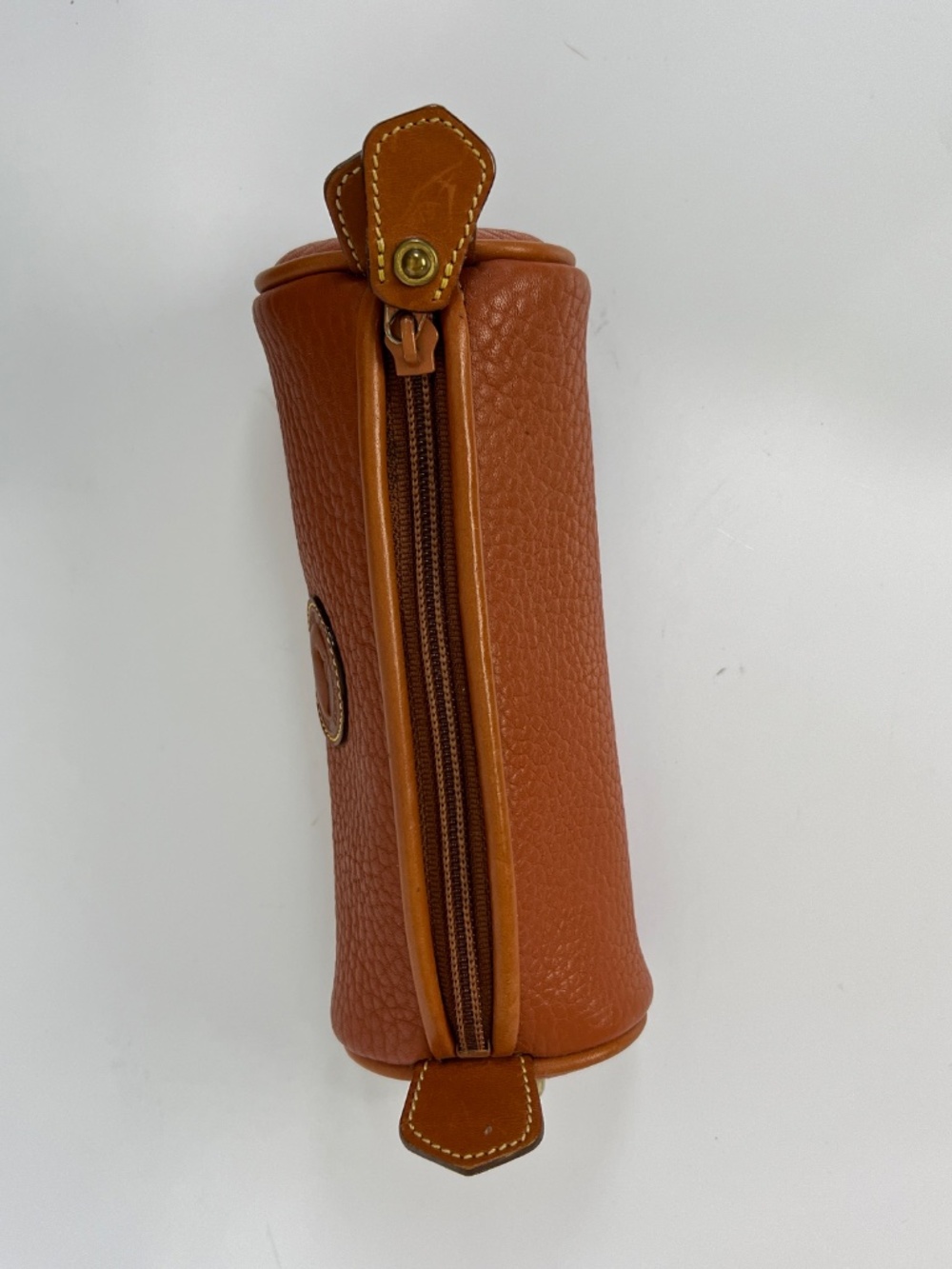 3 Pc Vintage Dooney & Bourke Madison Checkbook Wallet, Cosmetic Bag, Key Holder - Picture 10 of 16